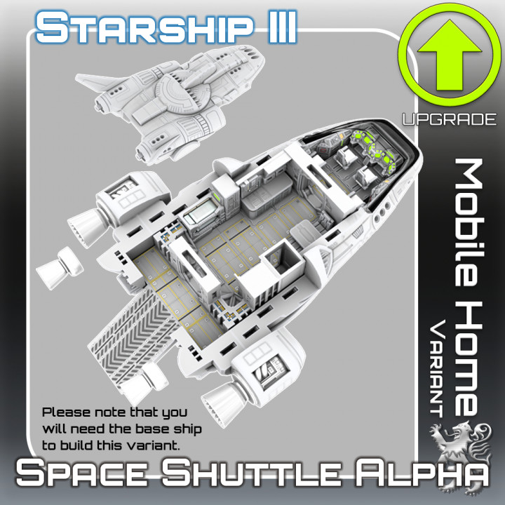 Space Shuttle Alpha Mobile Home Variant Upgrade image