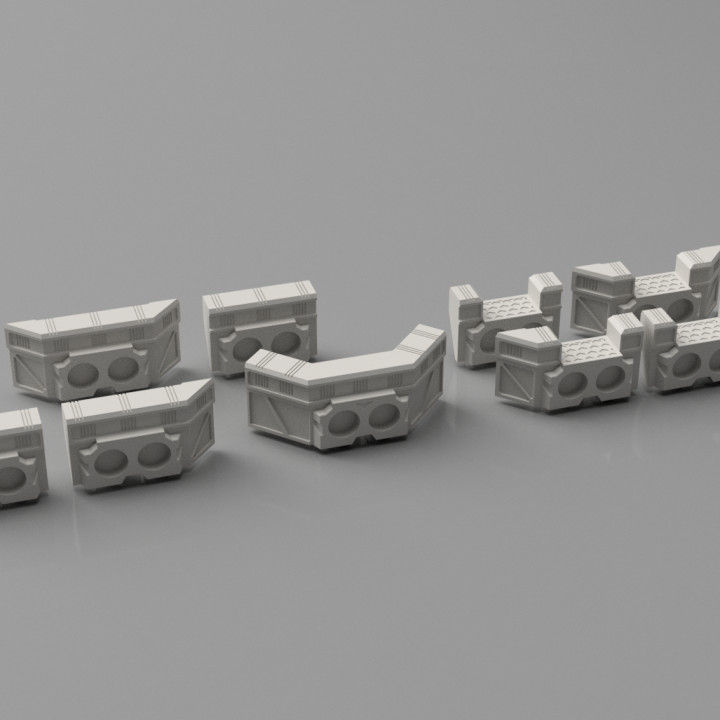 3D Printable Modular Platform and Modular Pipe Systems connections by ...