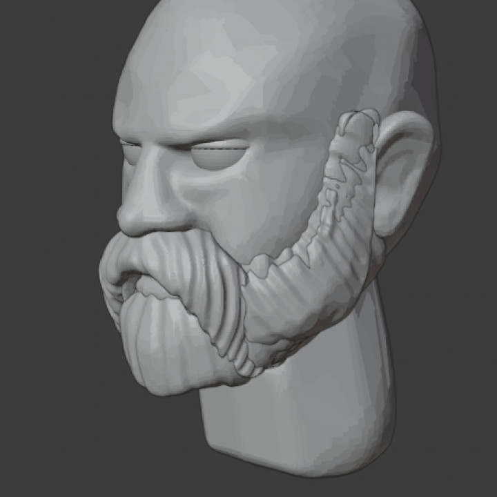 Facial Hair/Hat/Accessory Pack + Figure Exporter for Union Asunder (Blender Files) image