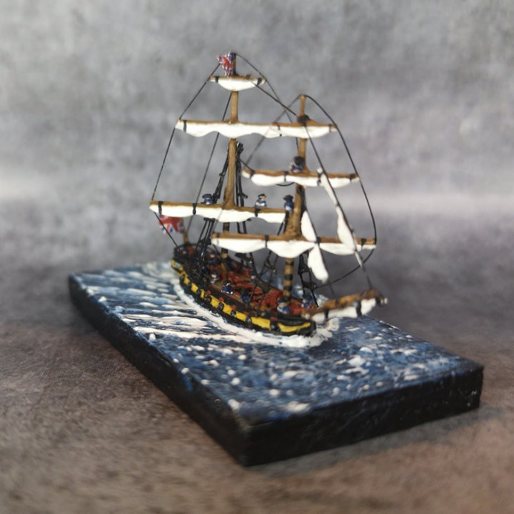 Download GB British Snow HMS Ontario (22 guns), 1780 AOA-GB
