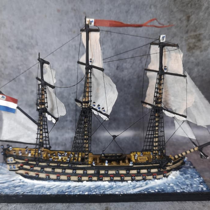 NE Dutch 3rd rates Washington & Prins Maurits (2-PACK) (74 guns), 1783-1822 AOA-NE-2 image