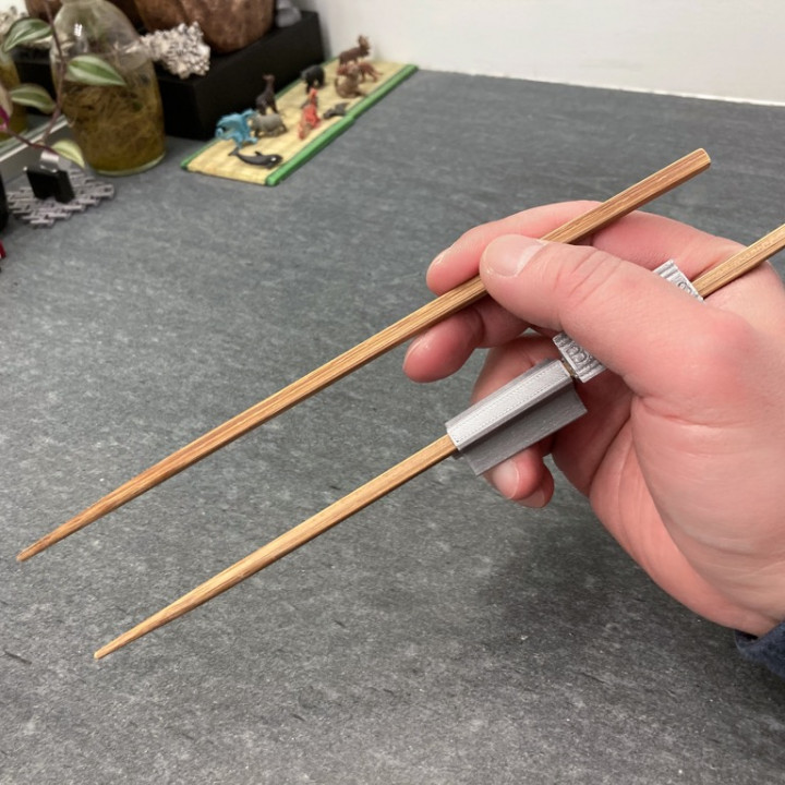 Model B1 Chopstick Buddies: Single-piece image