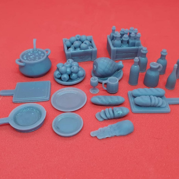 Tavern Scatter - Tabletop Props (Pre-Supported) image