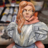 Female Armoured Bust - [Pre-Supported] print image