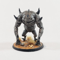 Picture of print of Slaad (Death) - D&D Tabletop Miniature Monster