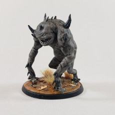 Picture of print of Slaad (Death) - D&D Tabletop Miniature Monster