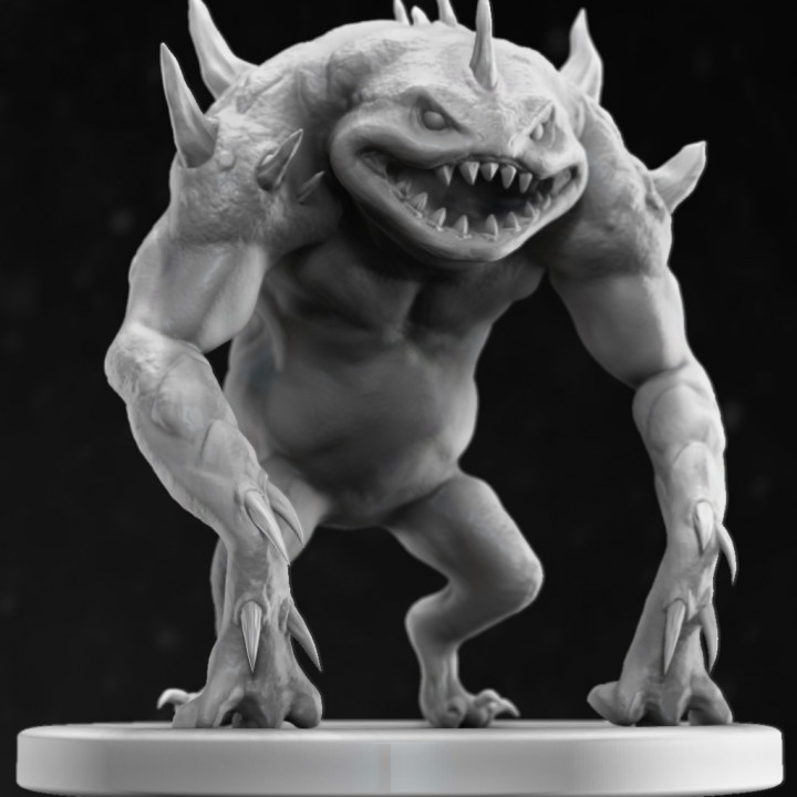 Slaad (Death) - D&D Tabletop Miniature Monster image
