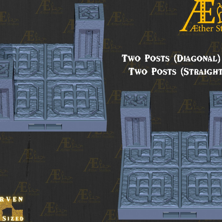 AEDWRF22 - Half Sized Tiles image