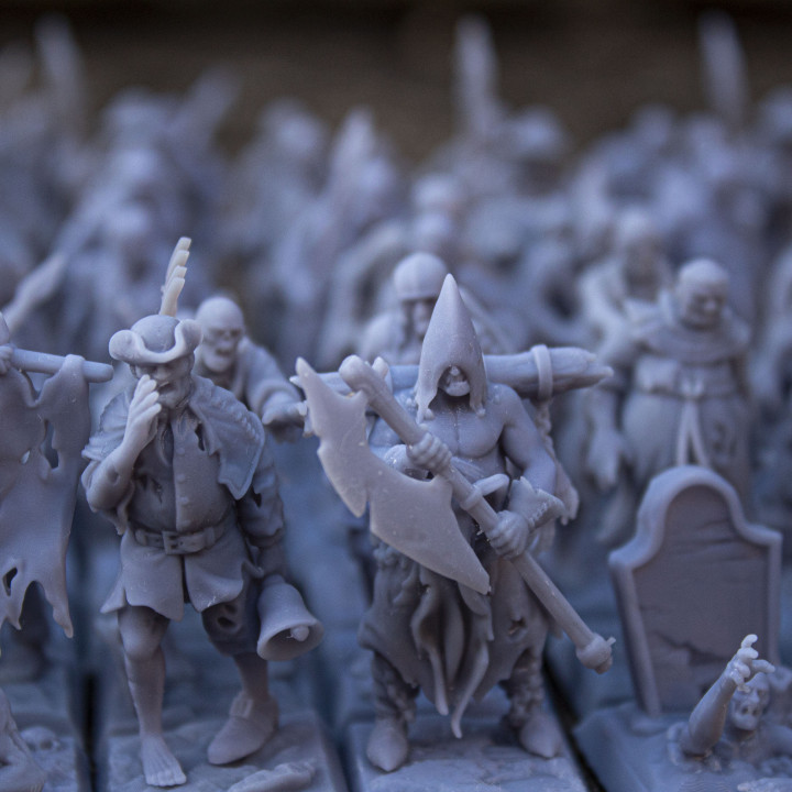 Undead orders Army Set | Undead Army | 3D Printed Miniature | Highlands Miniatures | 28mm / 32mm Miniatures, D&D