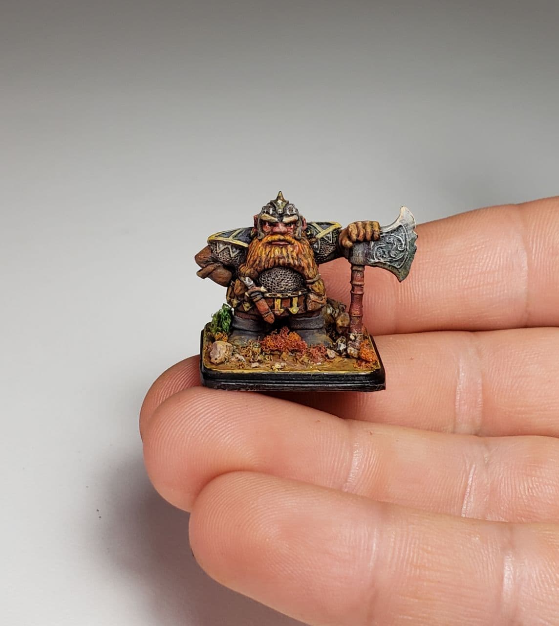 3D Printable HeroQuest Dwarf Resculpt by Xavier L.