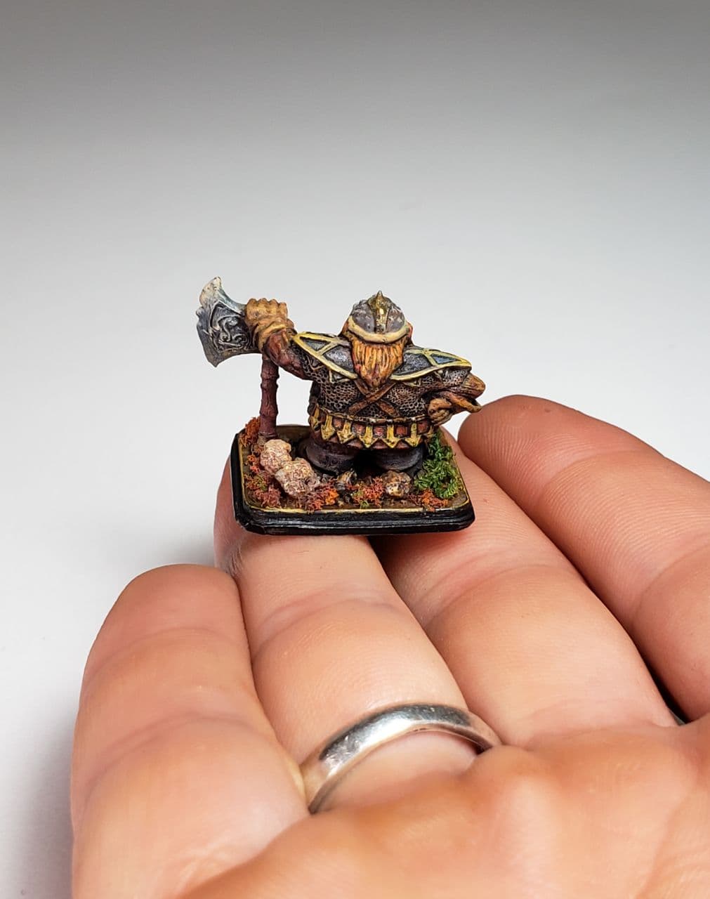 3D Printable HeroQuest Dwarf Resculpt by Xavier L.