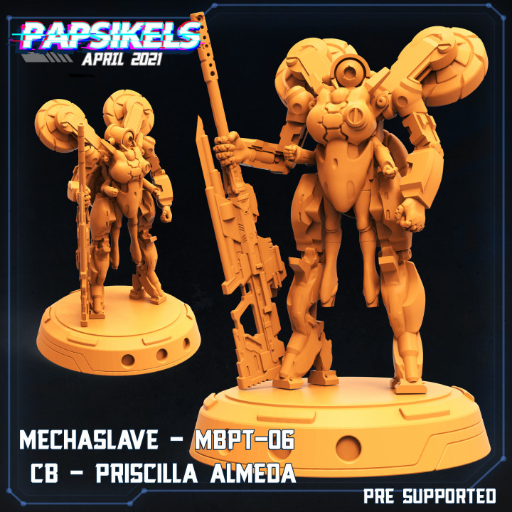 mechaslave - mbpt - 06 cb priscilla almeda - MyMiniFactory