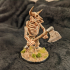 Skeleton Minotaur print image