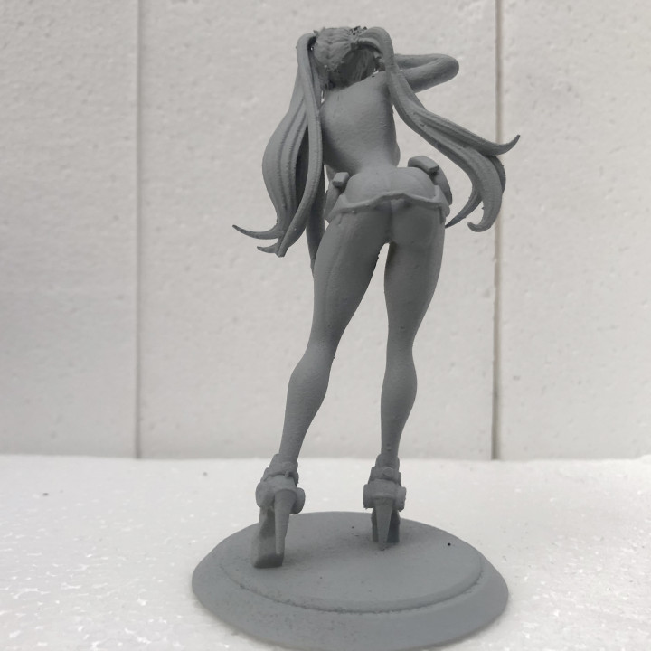 3d Printable Anime Girl By Gonzalo U Tan