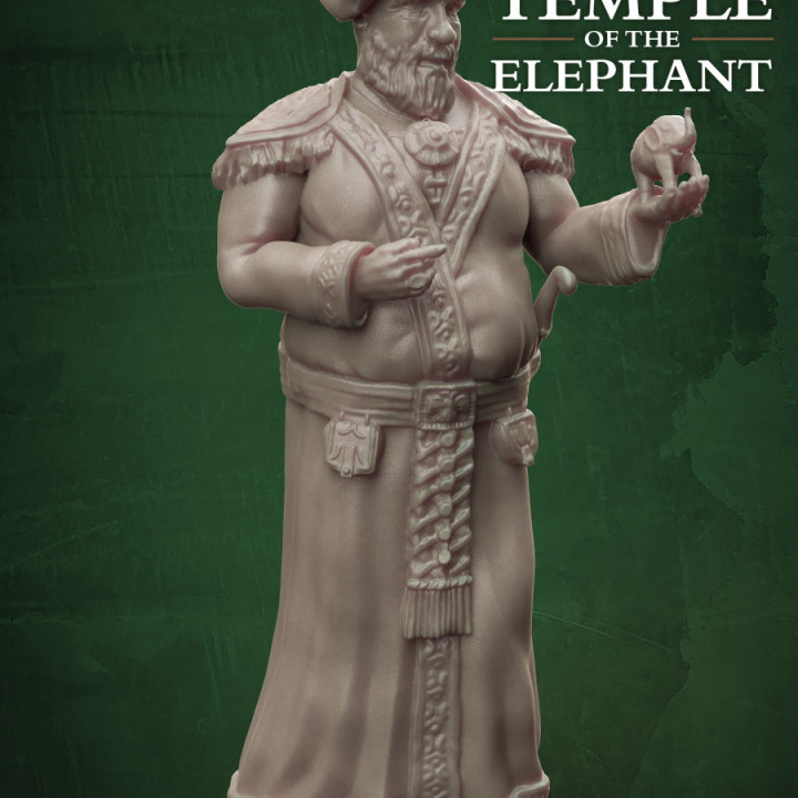 Merchant with Eleplant Statuette image