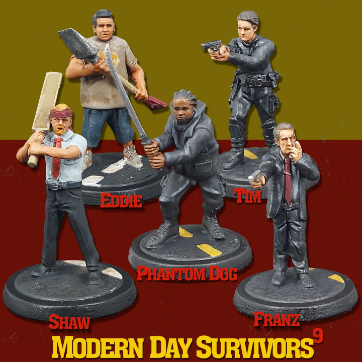 Modern Day Survivor Series 09 Bundle - PRE-SUPPORTED image