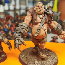 Picture of print of STRONG ZOG - HALF OGRE FANTASY FOOTBALL