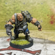 Picture of print of STRONG ZOG - HALF OGRE FANTASY FOOTBALL