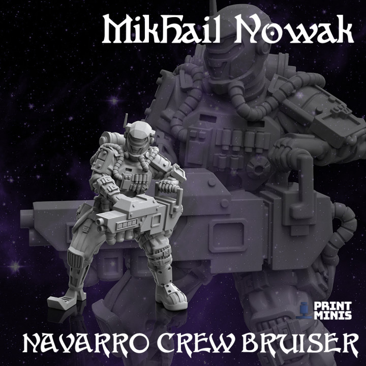 Mikhail Nowark - Bruiser - Space Pirates Collection image