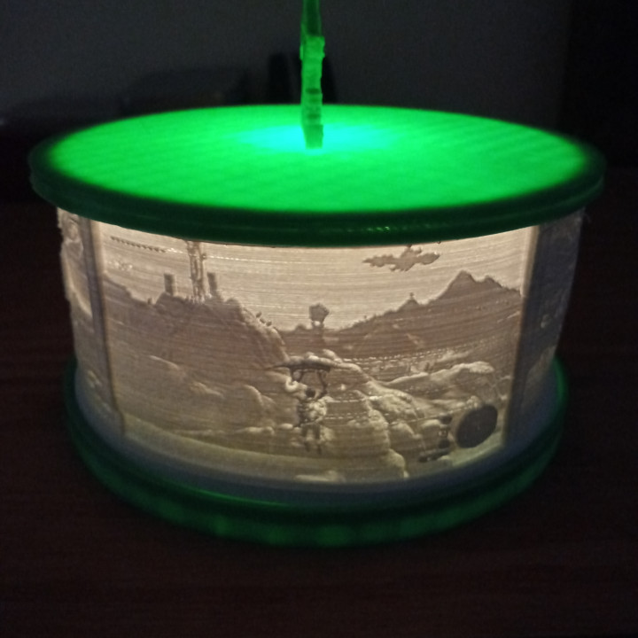 Legend of Zelda BOTW Litho Lamp image
