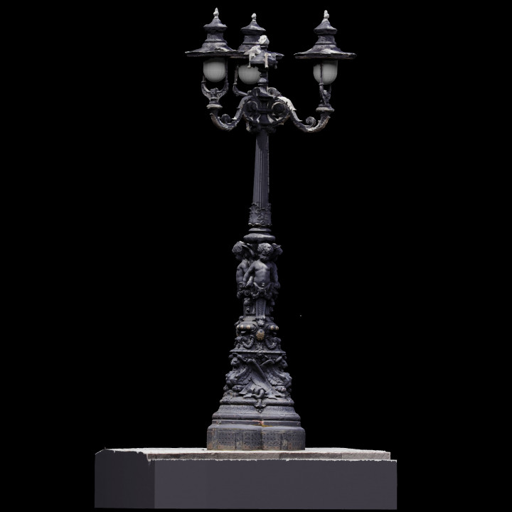 Trafalgar Square Street Lamp image