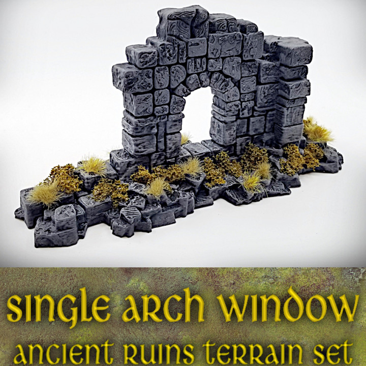 Single Arch Window: Ancient Ruins Terrain Set image
