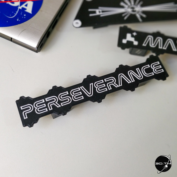 NASA Perseverance Plates image