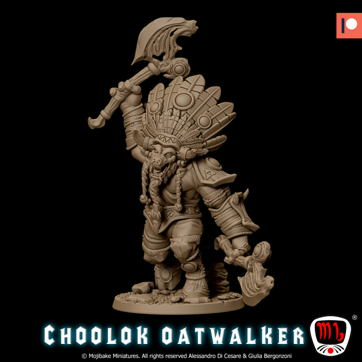 Choolok Oatwalker, head chief (Pre-supported) image