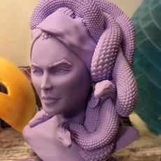 Picture of print of Beautiful Medusa, Bust