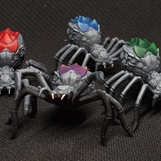 Picture of print of Giant Spiders - Basic Monsters Collection