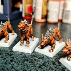 Picture of print of Infernal Hounds - Basic Monsters Collection