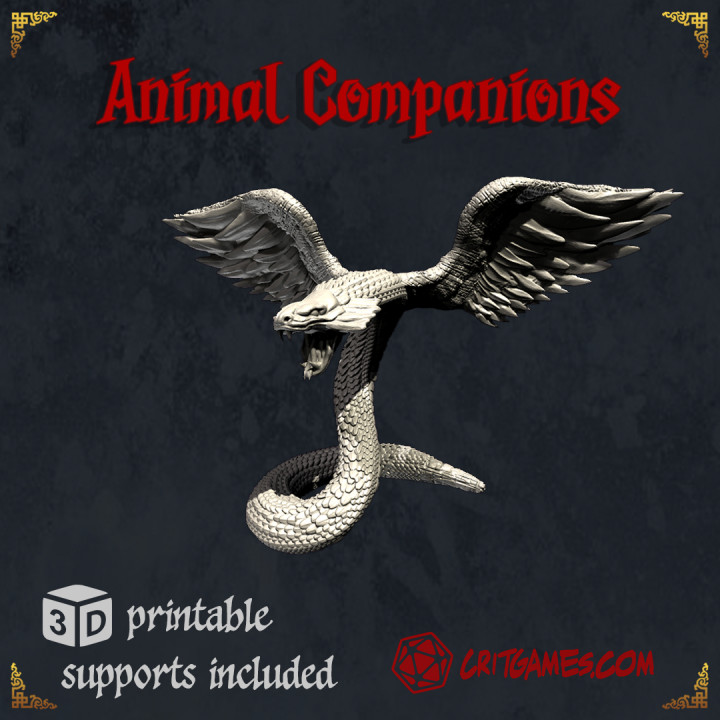 Winged Snake Animal Companion image