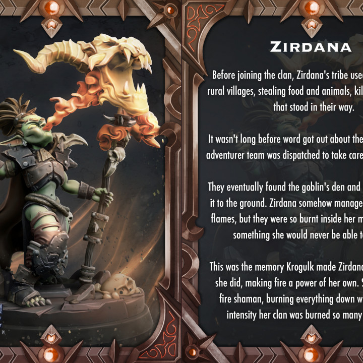 Zirdrana The Shaman (Pre-Supported) image