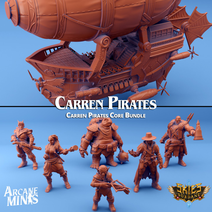 Carren Pirate Guilds Core Bundle's Cover