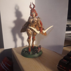 Picture of print of Mina - Female hunter - 32mm - DnD