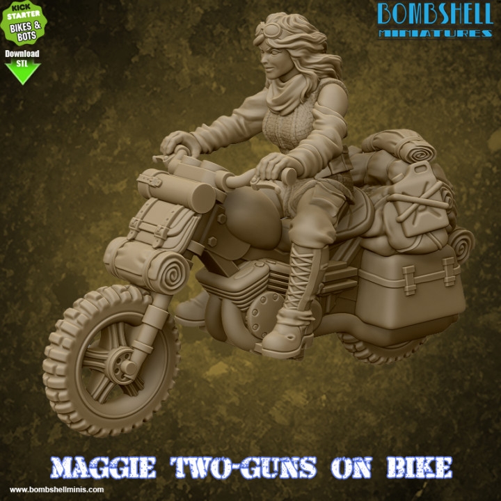 Maggie on Bike image
