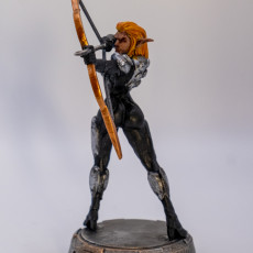 Picture of print of YELLOW SIGH FEMALE ELF TRACKER