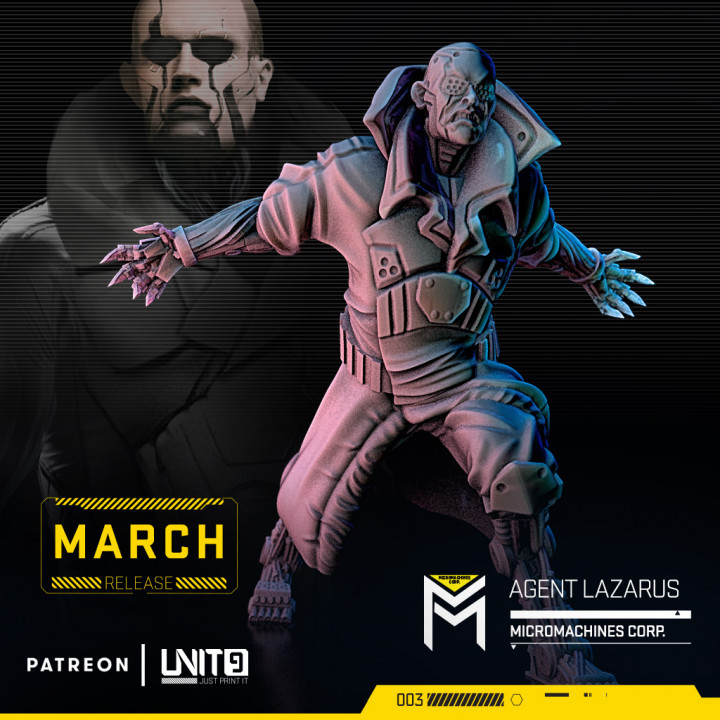 Cyberpunk Agent Lazarus image