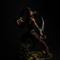 Picture of print of Ohntrall, Satyr (Greek Gods and Heroes of Olympus)