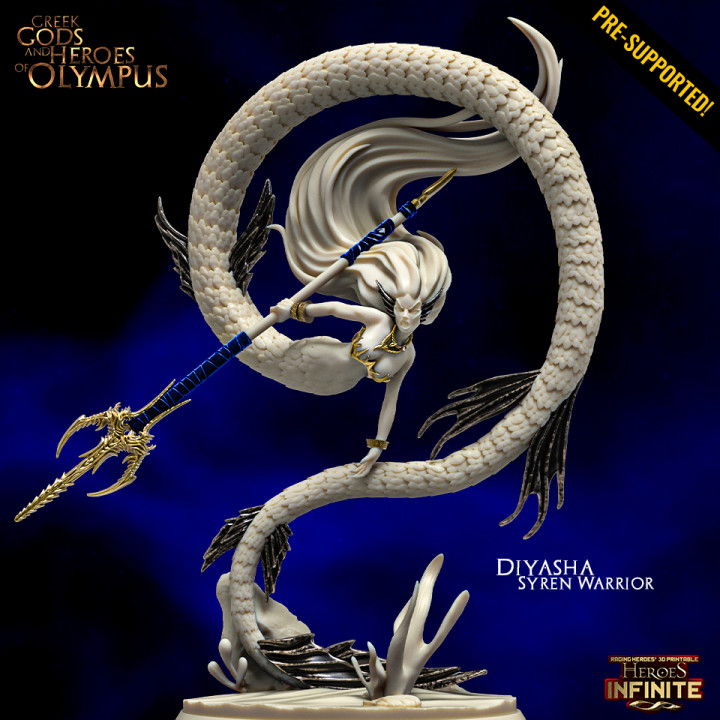 Diyasha, Syren Warrior (Greek Gods and Heroes of Olympus) image