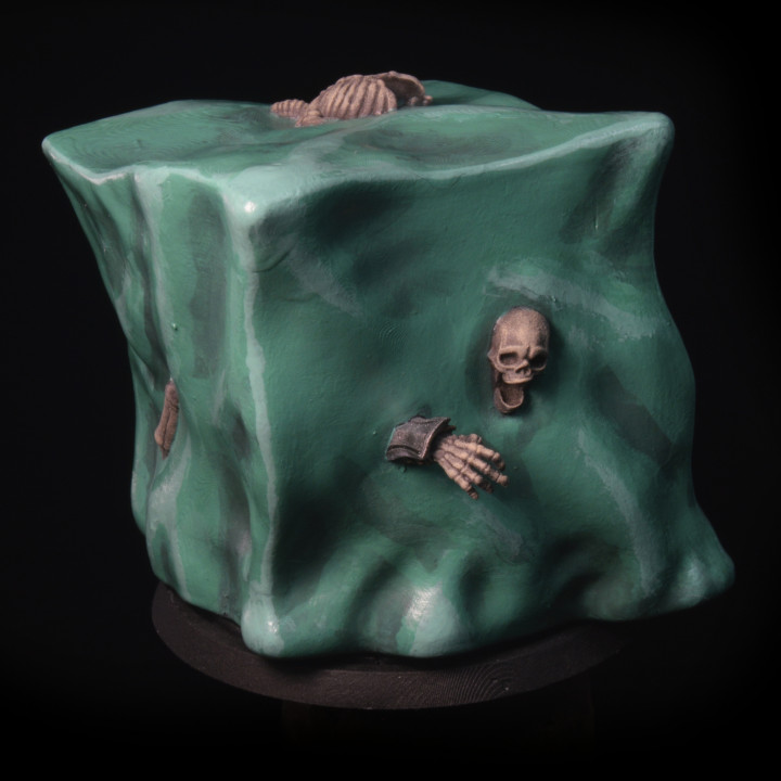 3D Print of Gelatinous Cube by