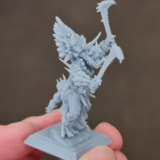 Picture of print of TEMPLE GUARD WARLORD WITH PAIRED WEAPONS