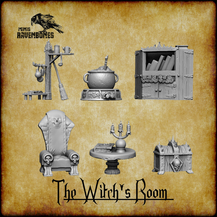 The Witch's Room bundle Pre-supported image