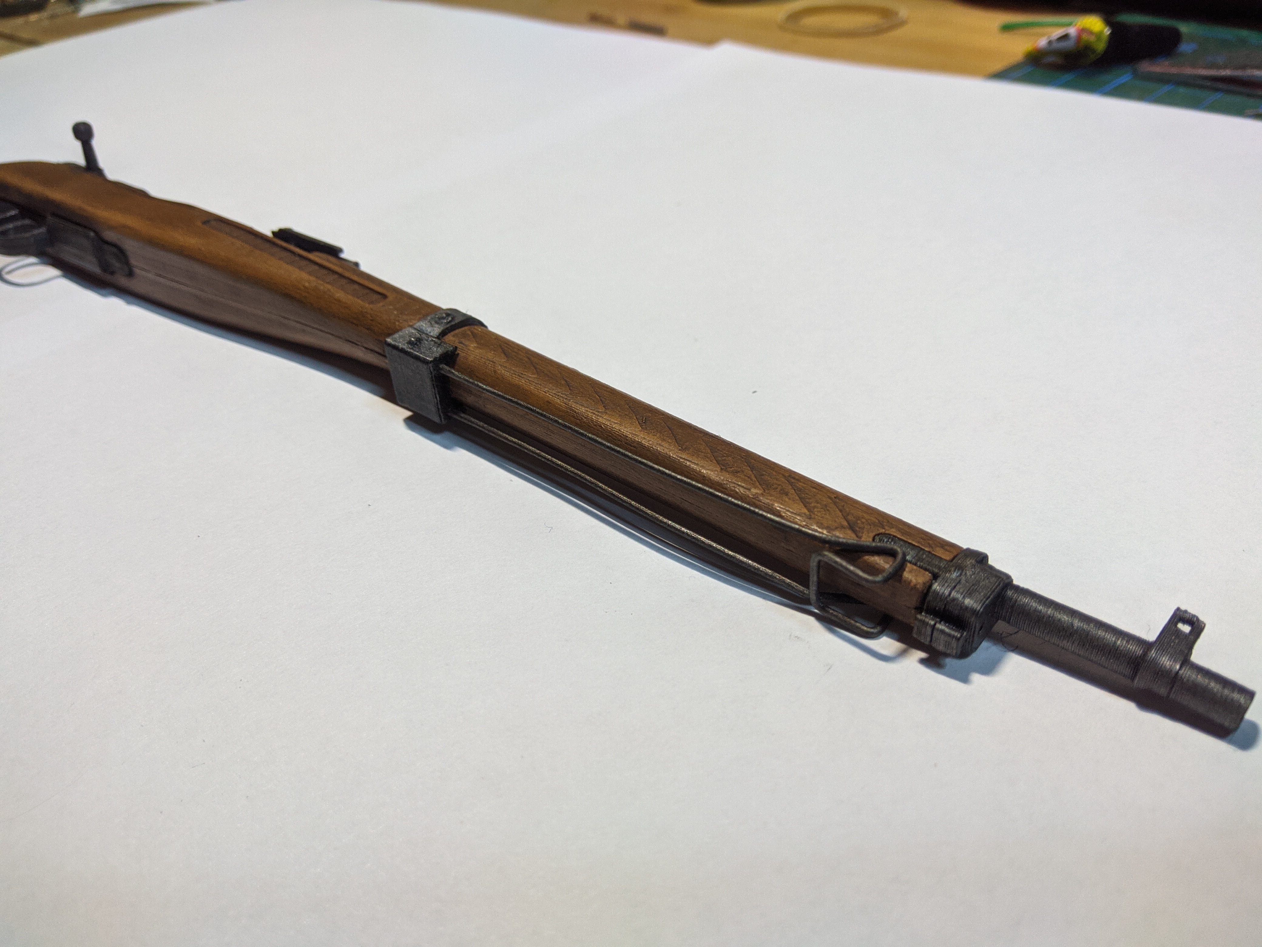 3D Print of Arisaka Type44 Carbine - scale 1/4 by