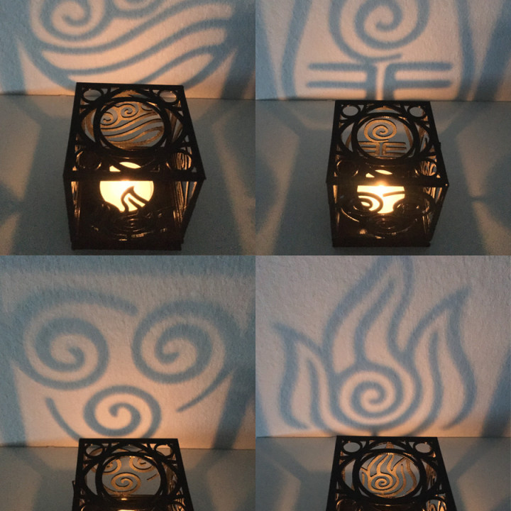 Tealight Holder - Avatar - Elements image