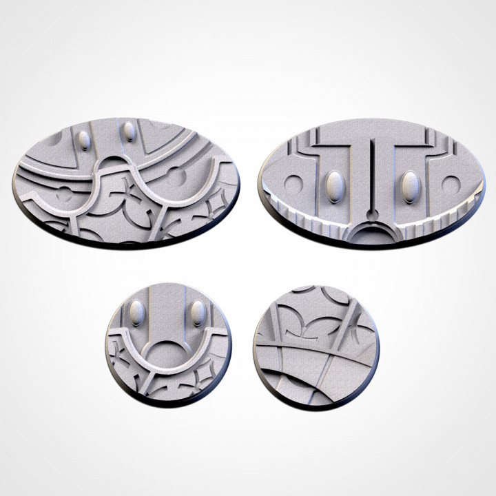 Magic Temples Bases (Round) image