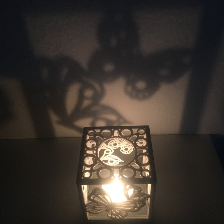 Tealight Holder - Butterfly image