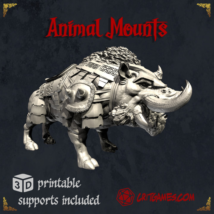 Boar Animal Mount image