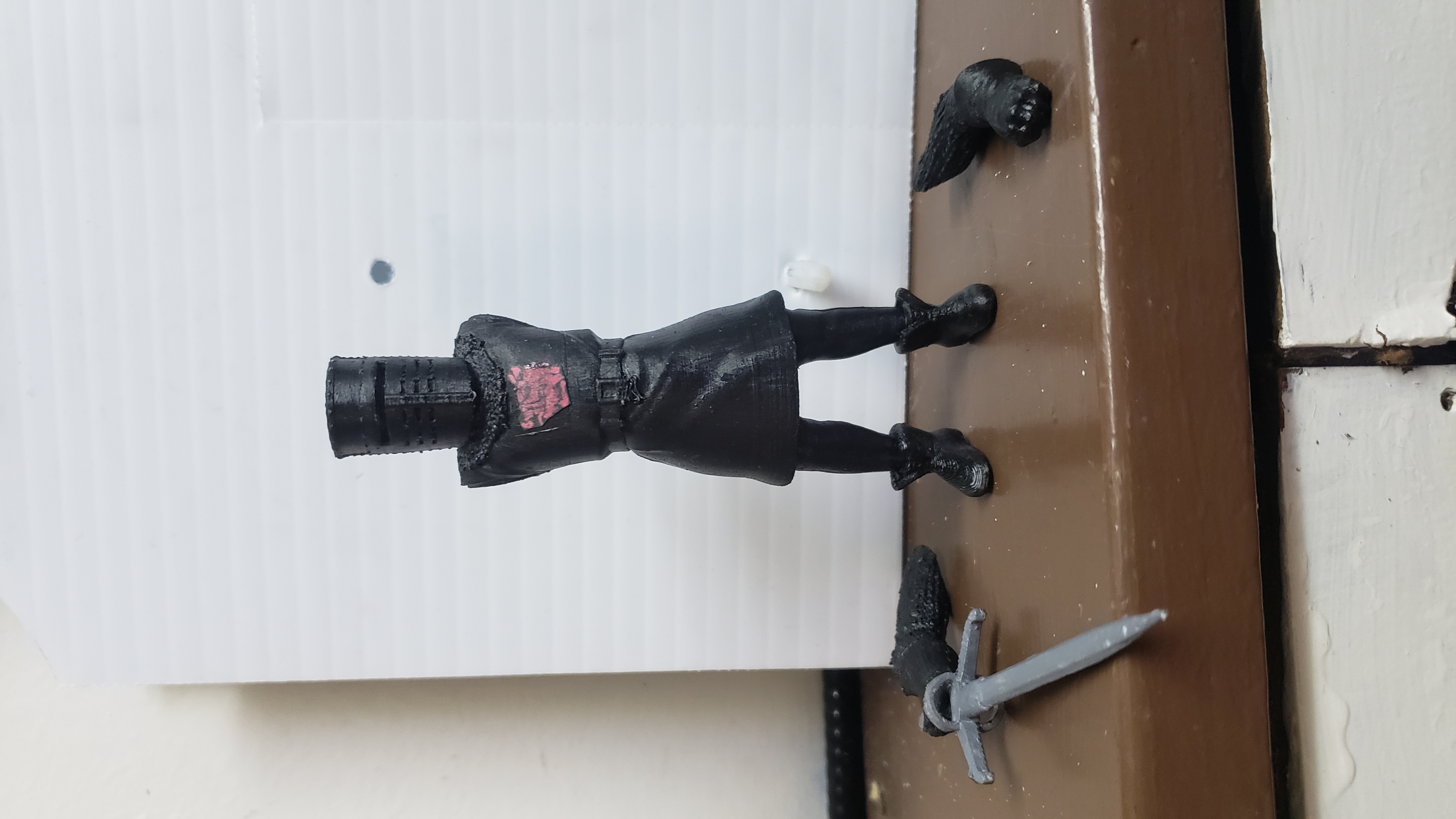 3D Printable Black Knight from Monty Python - Highlands Miniatures by ...