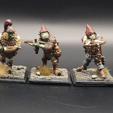 Picture of print of ORC ARMY SOLDIERS - 6X Orc Crossbow Soldiers